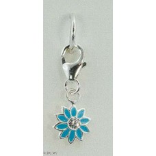 Flower Light Blue (925 Silver) Flower Light Blue (925 Silver)